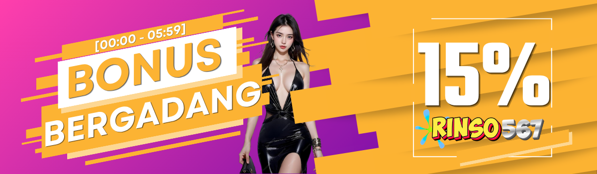 BONUS BEGADANG 15% Banner