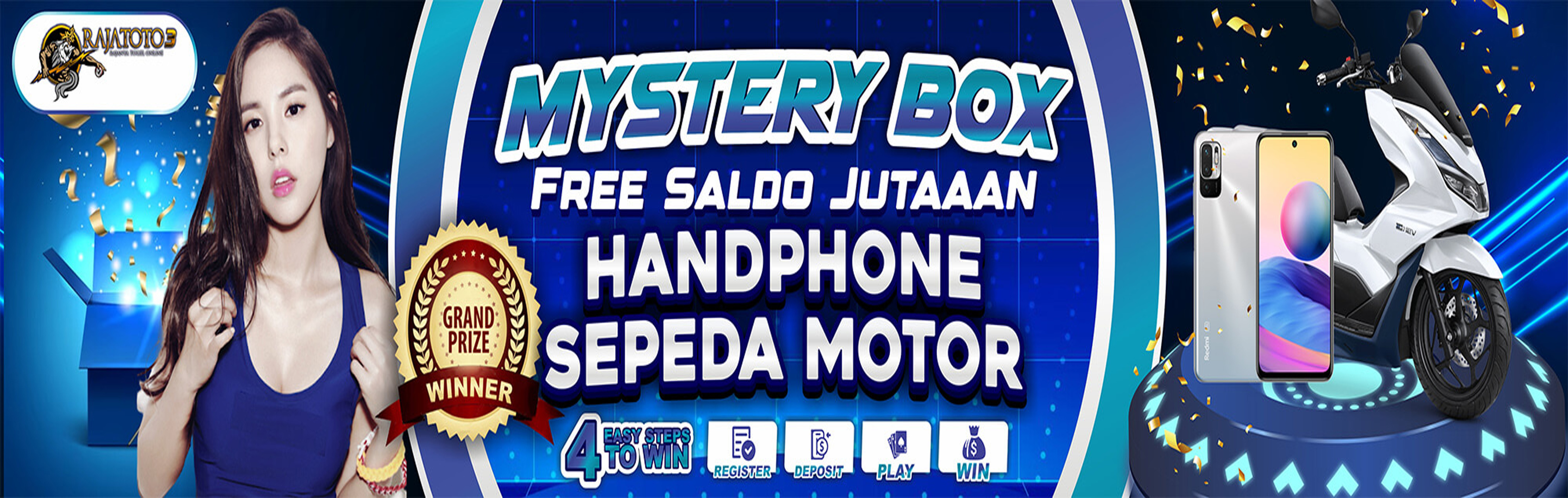 MYSTERY BOX RAJATOTO GROUP Banner