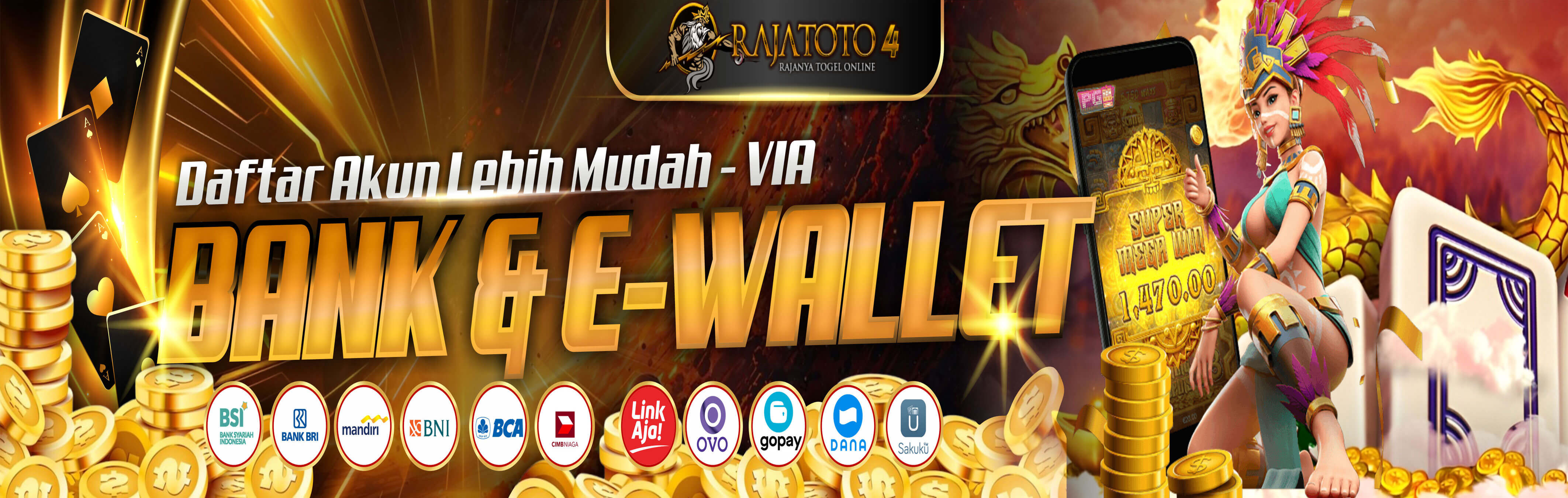 DAFTAR AKUN PRAKTIS PAKAI EWALLET Banner