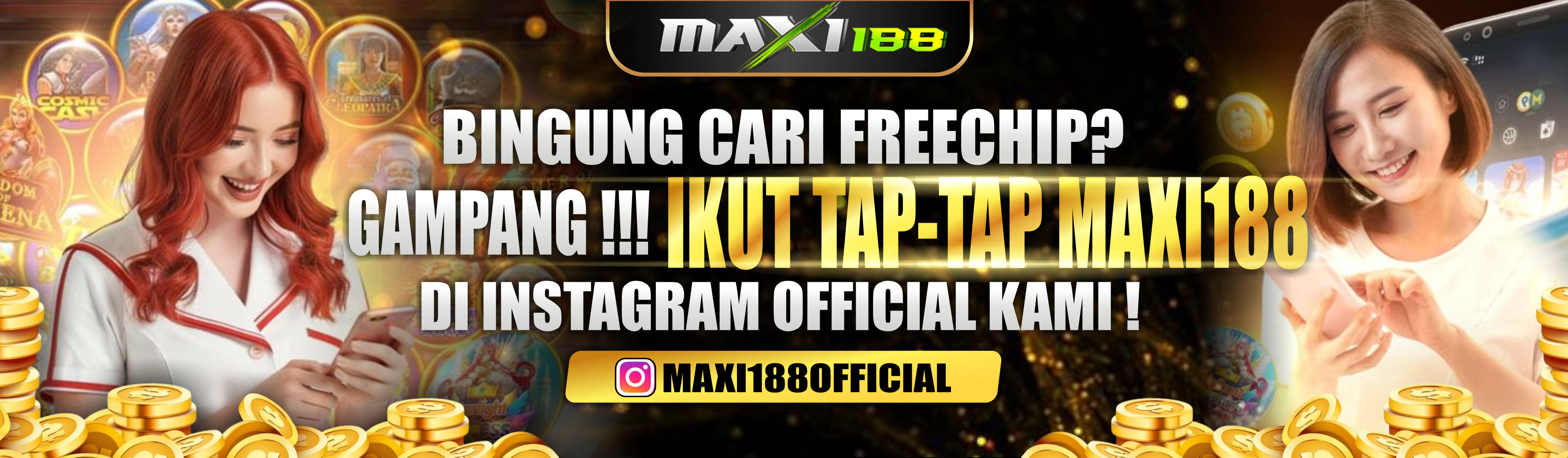 TAP - TAP MAXI188 Banner