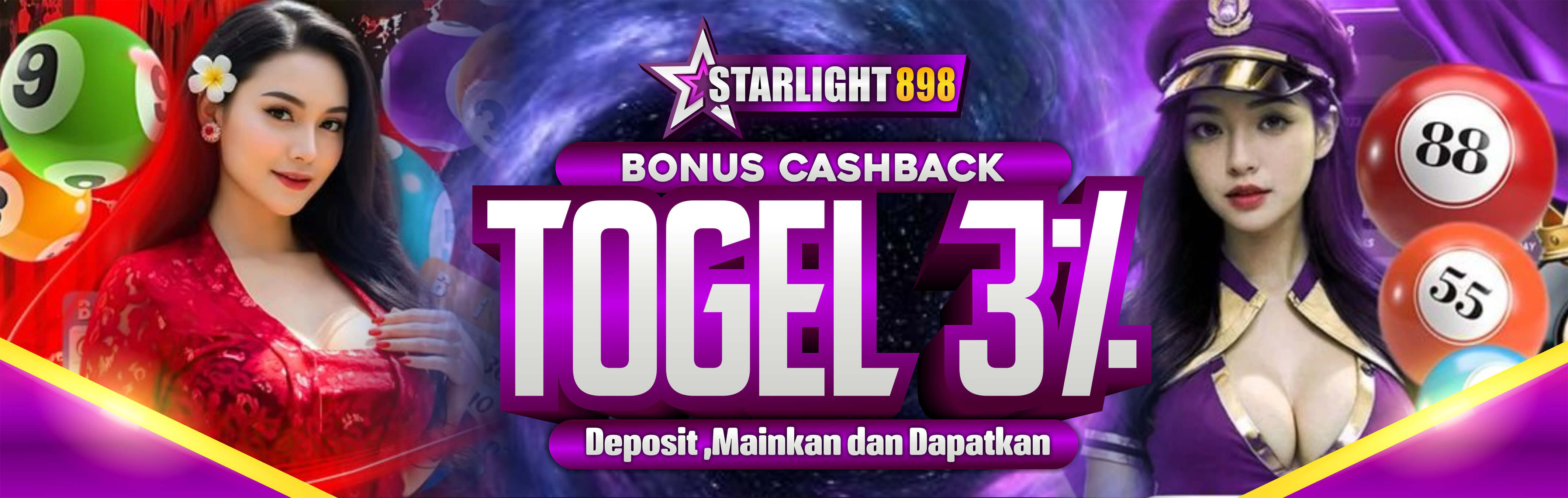 Cashback togel 3%