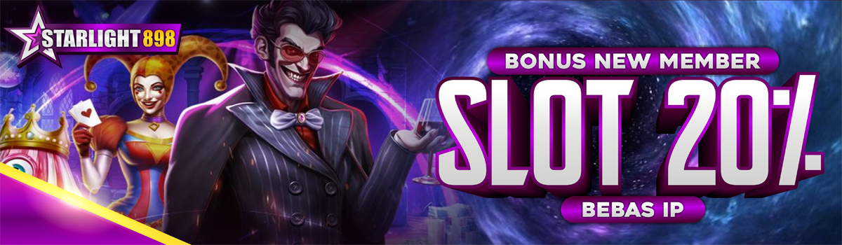 BONUS NEW MEMBER 20% Banner