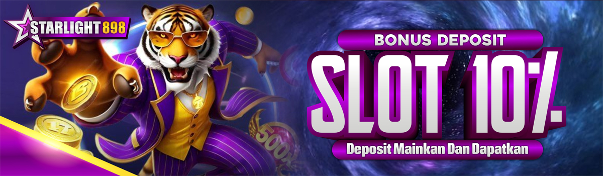 DEPOSIT HARIAN SLOT 10% Banner