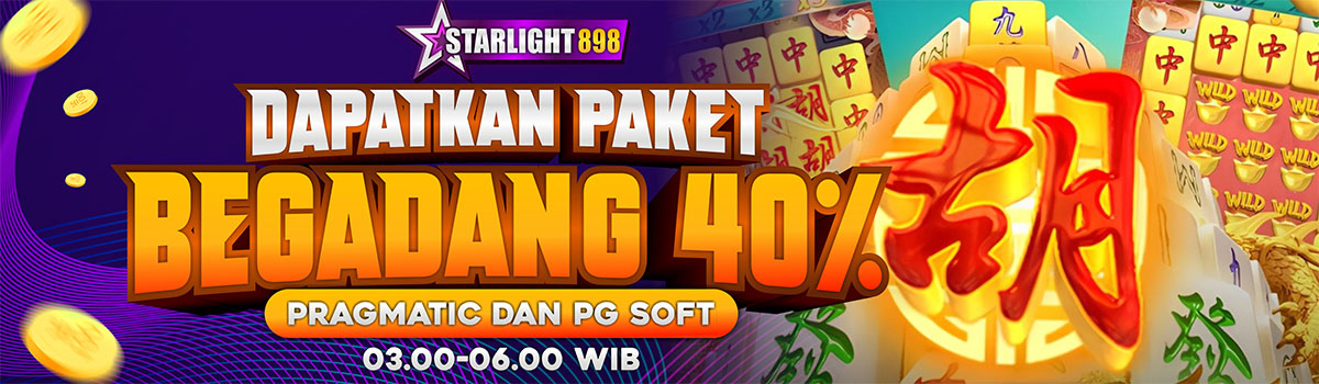 PROMO PAKET BEGADANG 40% Banner