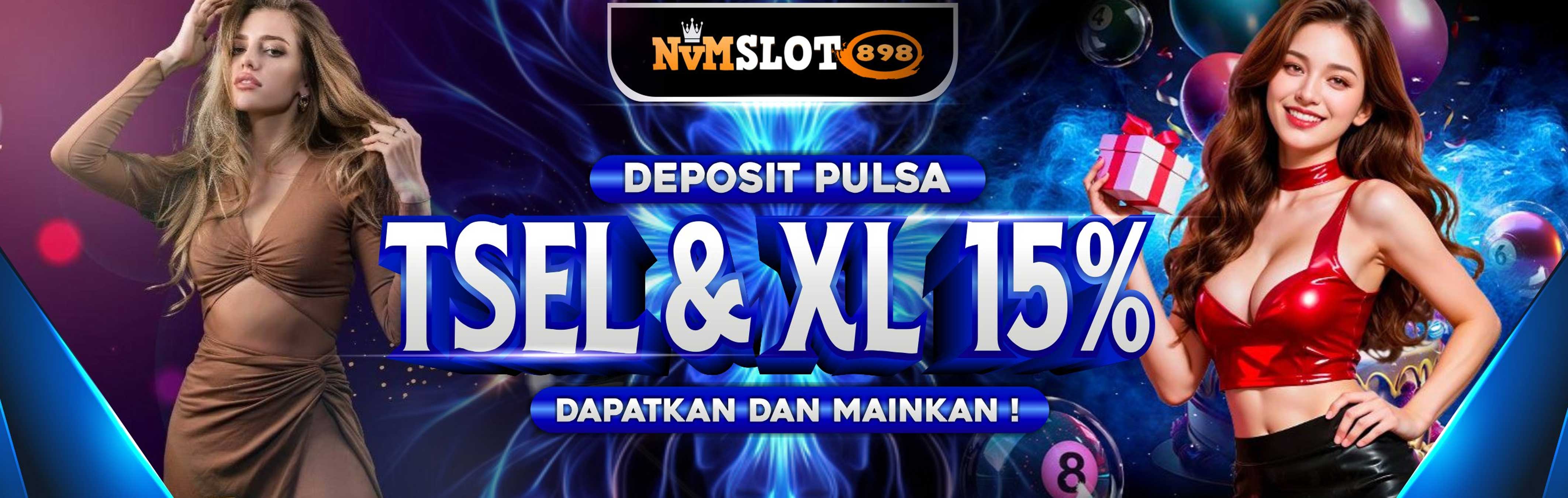 DEPOSIT PULSA POTONGAN 15%