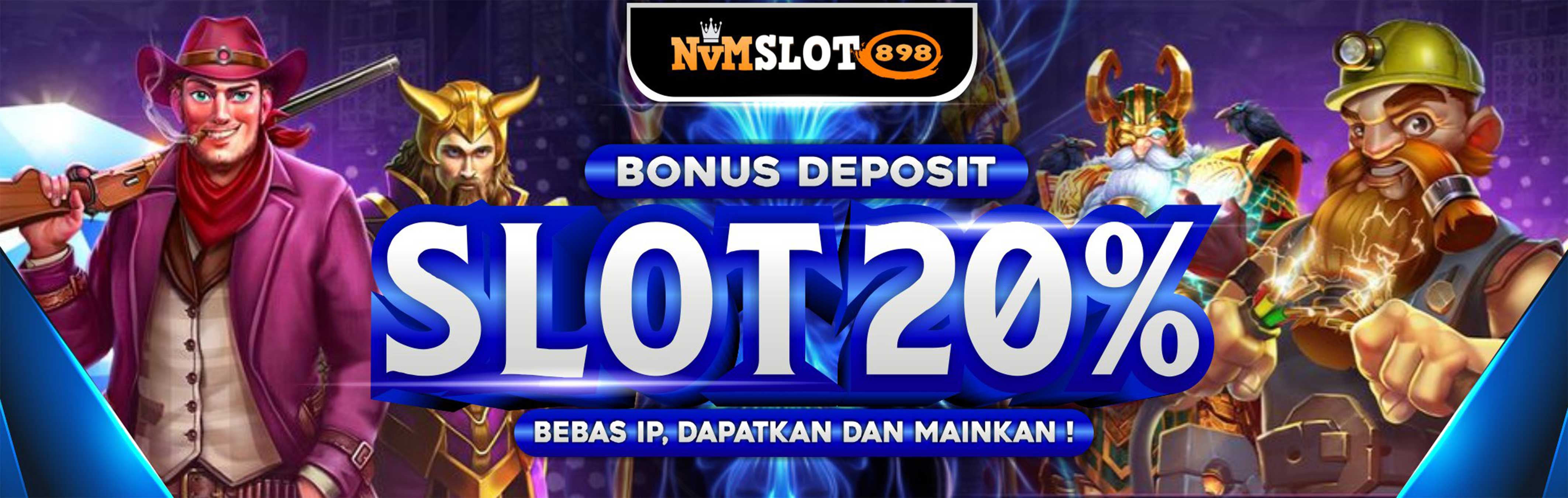 BONUS DEPOSIT 20%