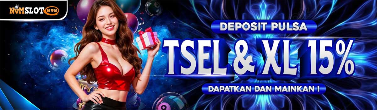 Deposit Pulsa Potongan 15% Banner
