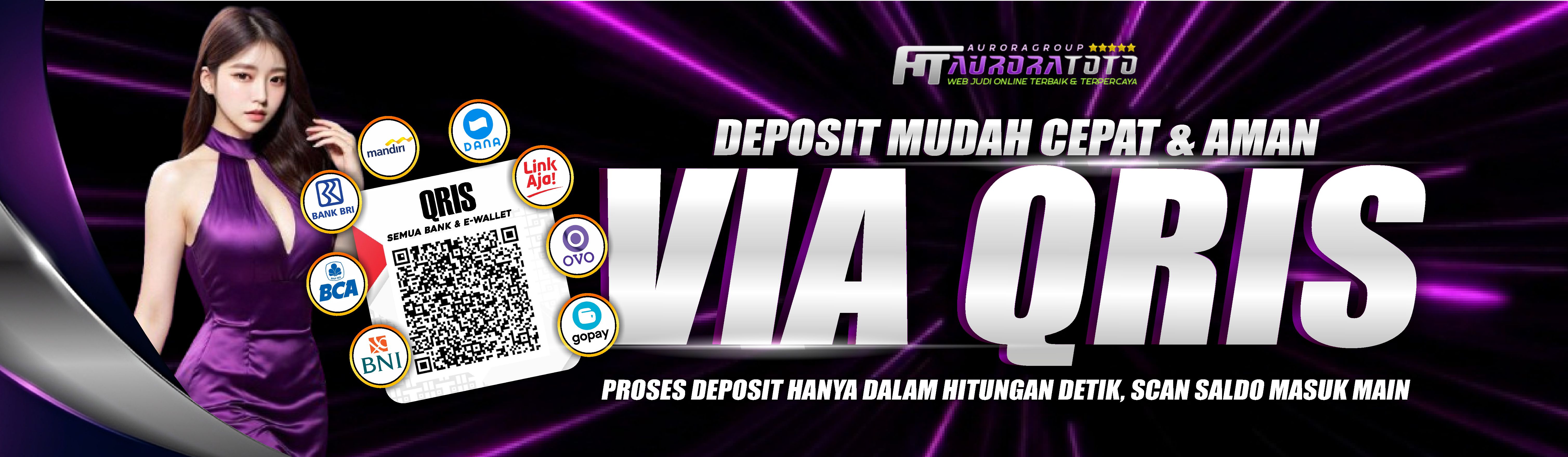 DEPOSIT VIA QRIS