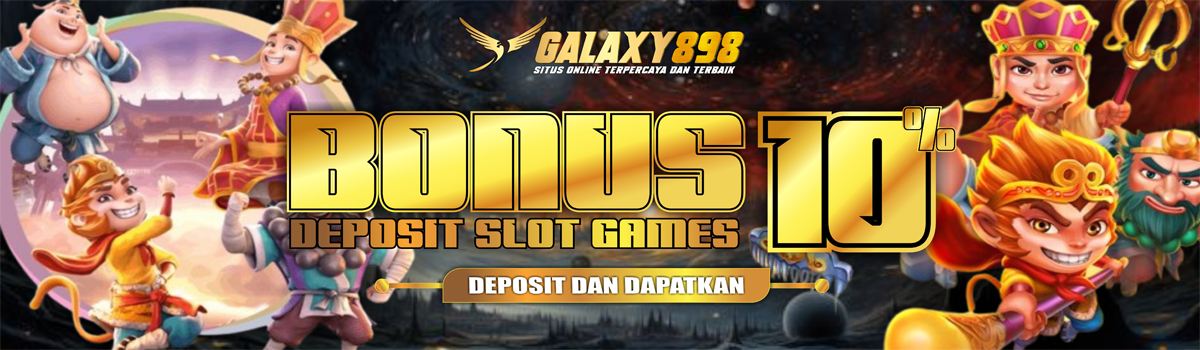BONUS DEPOSIT HARIAN 10% Banner
