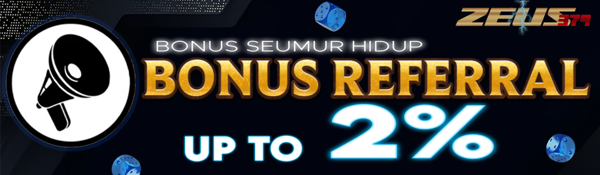 BONUS REFERRAL UP TO 2% Banner