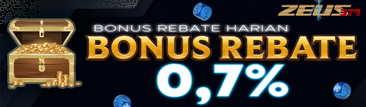 BONUS ROLLINGAN SLOT SETIAP HARI 0,7% Banner