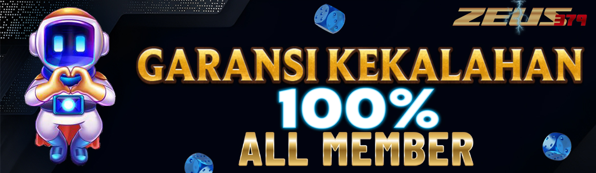 GARANSI KEKALAHAN 100% Banner