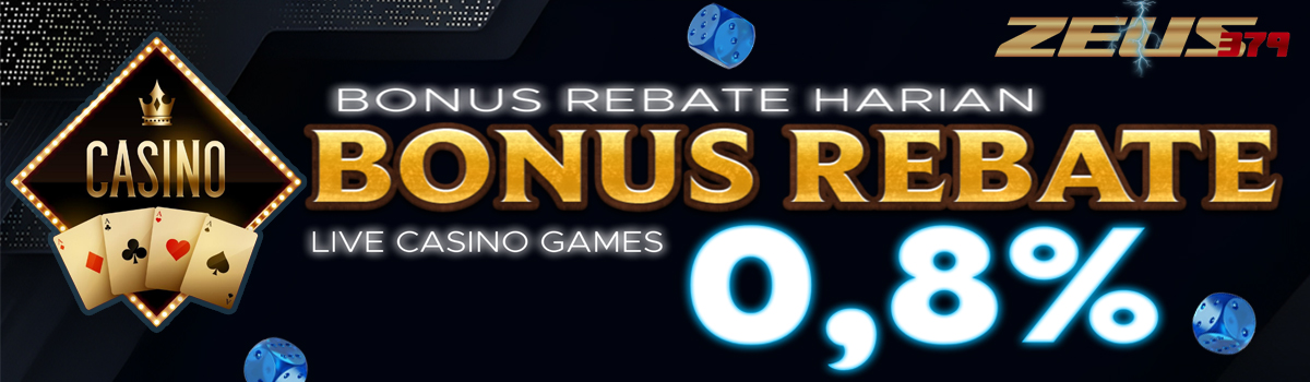 BONUS ROLLINGAN LIVE CASINO 0,8% Banner