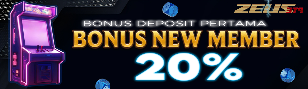 BONUS NEW MEMBER 20% Banner