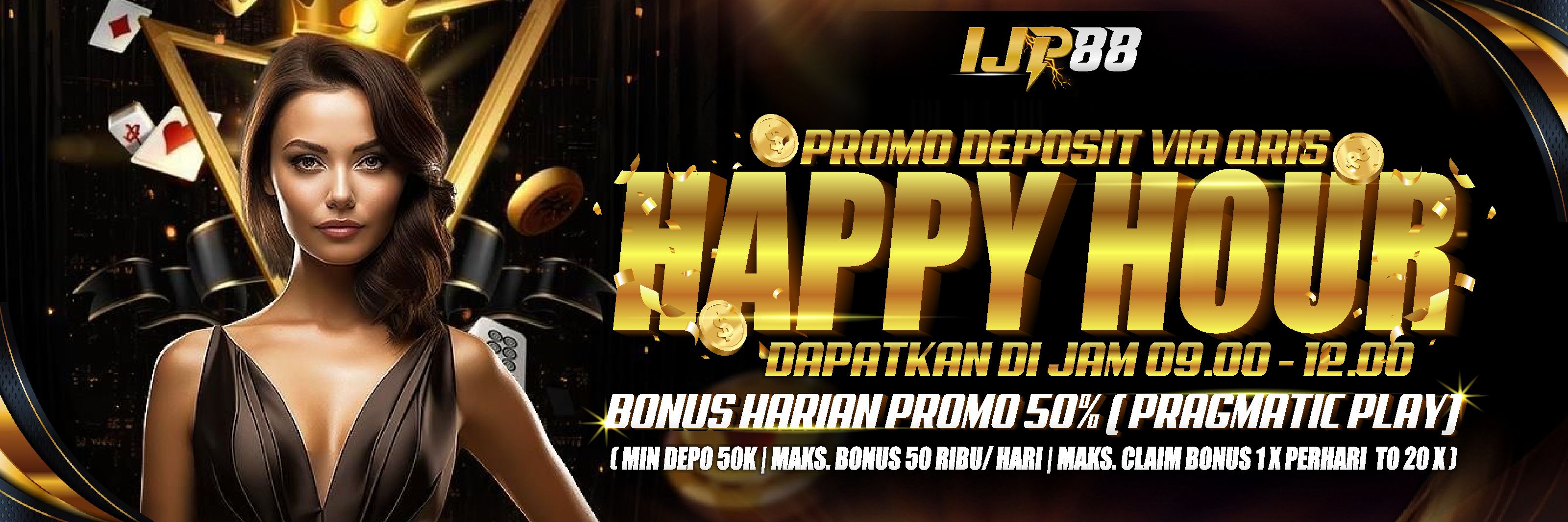 PROMO HAPPY HOUR DEPO QRIS
