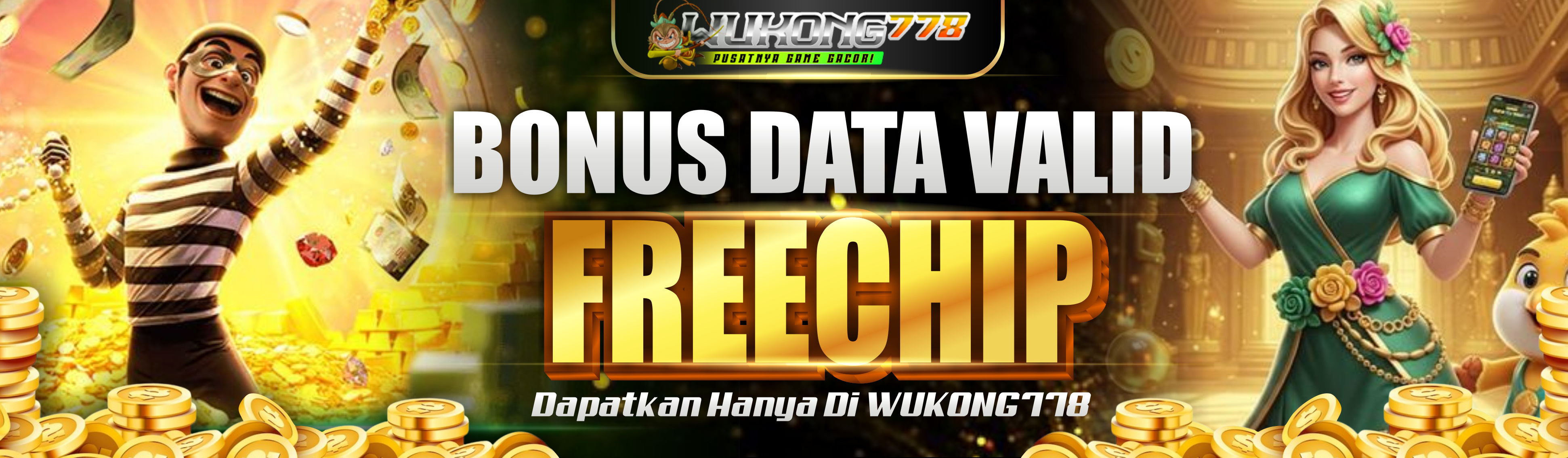 BONUS FREECHIP DAFTAR DATA VALID Banner