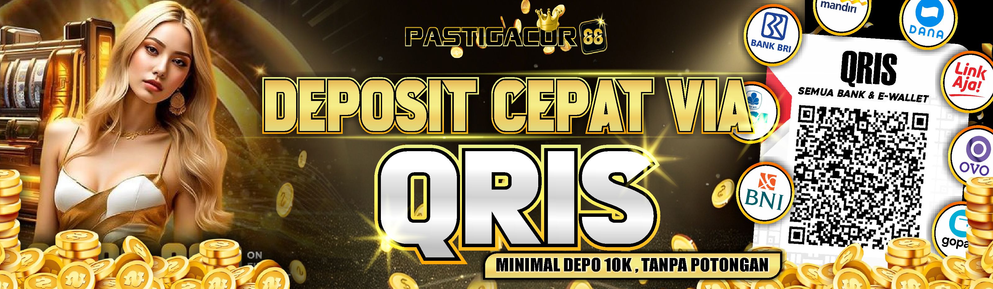 deposit via qris pastigacor88