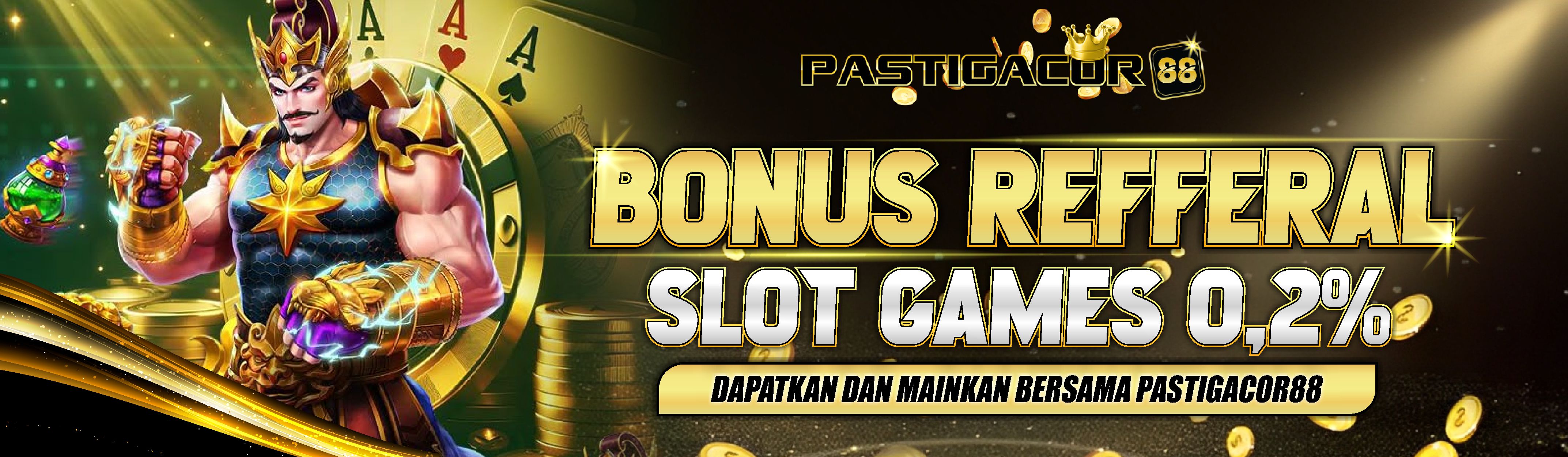 BONUS REFFERAL SLOT 0.2% SEUMUR HIDUP Banner