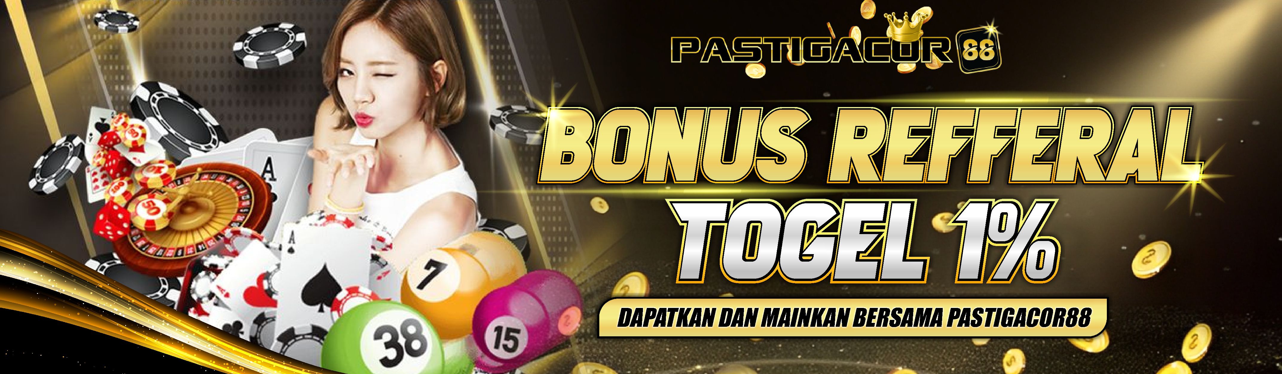 BONUS REFFERAL TOGEL 1% SEUMUR HIDUP Banner